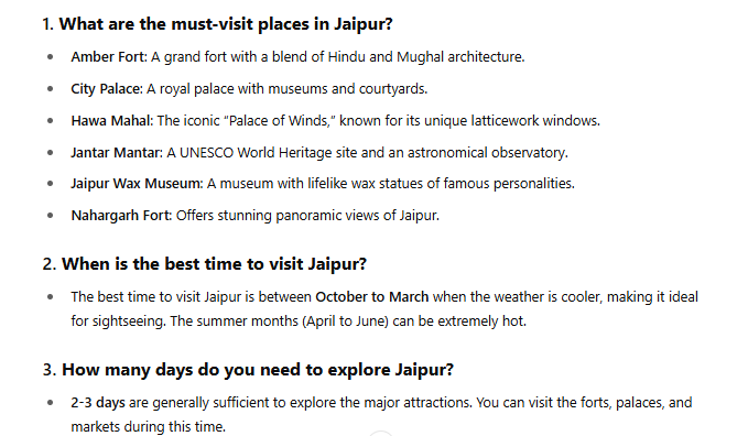 jaipur me ghoomney ki jagah