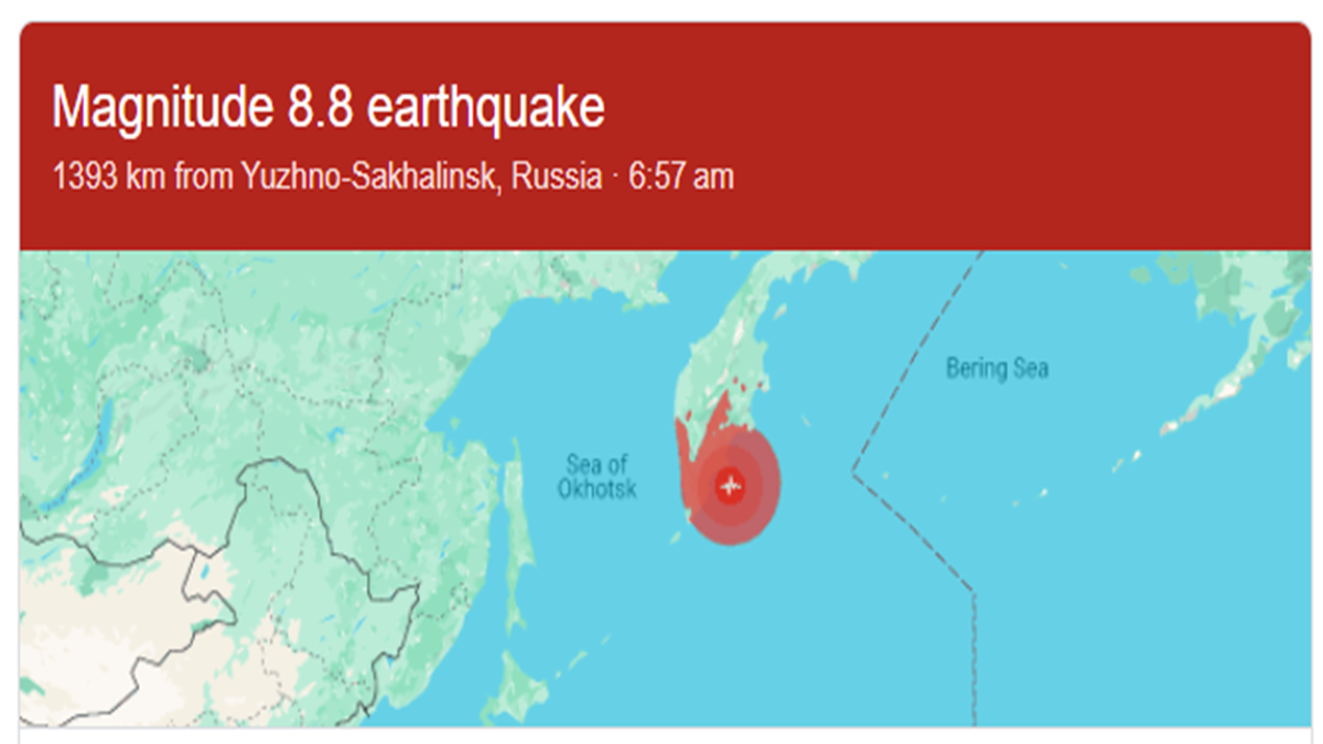 russia earth quake